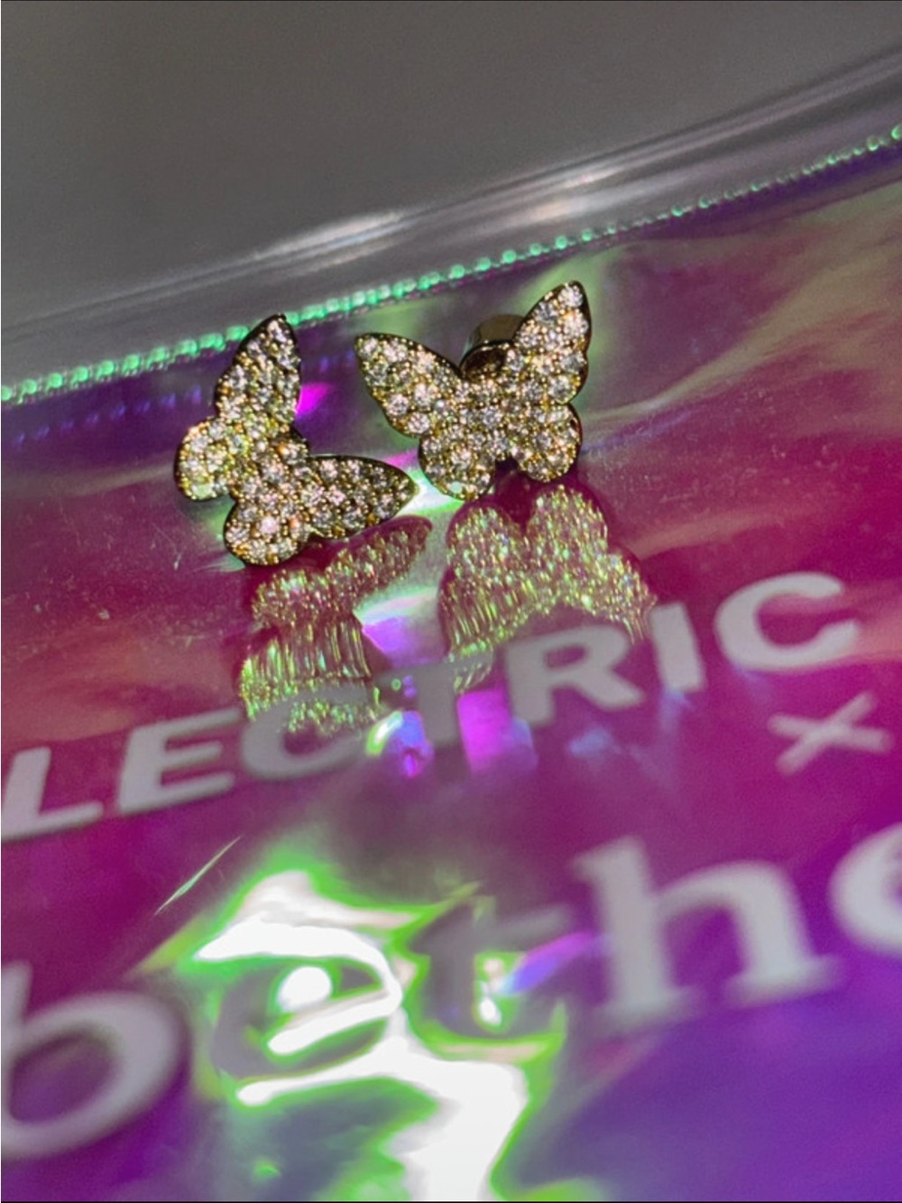 Gold Butterfly Earrings - Women Jewelry